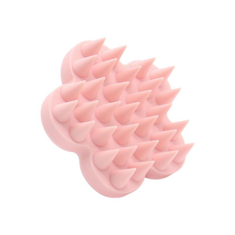 Silicone Pet Bath Brush - Gentle Massage for Dogs & Cats, Perfect Wet/Dry Use