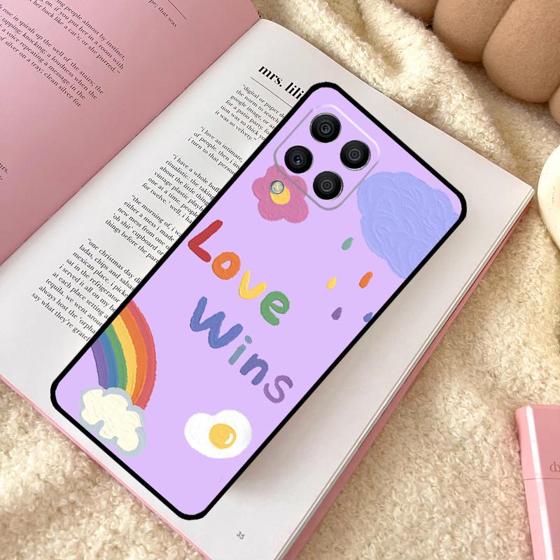 Rainbow Cute Cartoon Case For Samsung Galaxy M11 M12 M13 M14 M15 M06 M16 M36 M56 M31 M53 M32 M52 M35 M55 M34 M54