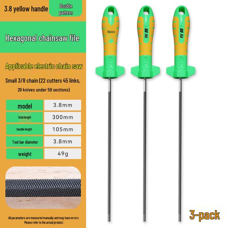 Sechskant Kettensägenkettenschleife Werkzeug - Handgeführter Sägezahnschärfer