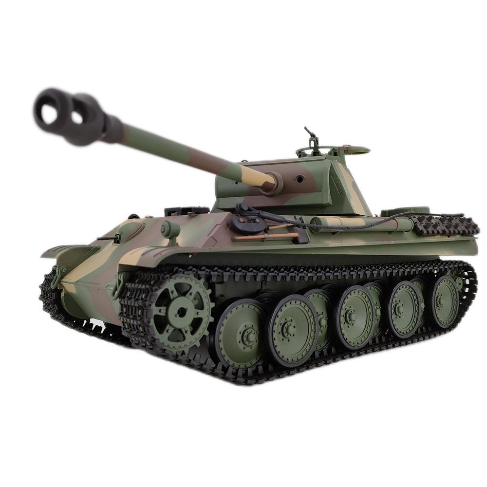 Kubingke Henglong 3879-1 German Leopard 1/16 Electric Remote Control Main Battle Tank Model.