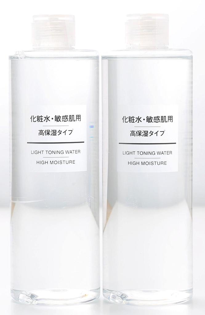 of MUJI Moisturizing Lotion for Sensitive Skin 400ml [Set 2] (Large Capacity)