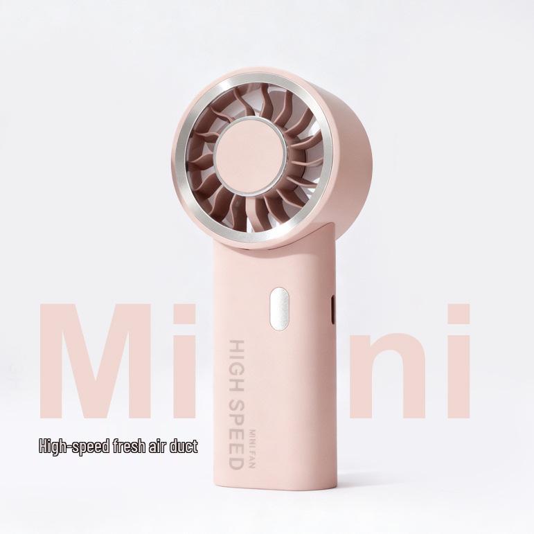 

Portable USB Rechargeable 6-Speed Powerful Mini Fan 1800mAh розовый