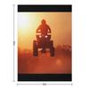 Quad bike sunset Throw Blanket Personalized Gift manga Flannel Blankets For Baby Blankets