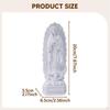 Mary Statue Blessed Mother Artwork Standing Resin 20cm Religious Sculpture Ornament for Car