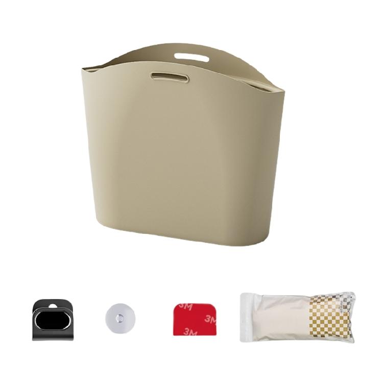 Car Organizers for Waste Management, Foldable and Hangable Silicone Trash Receptacle Holder, Essential Vehicle Accessory