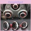 Sunny March Nissan For N17 K13 Ac Heater Air Conditioner Climate Control Panel Knob Switch Knobs Heat Buttons Dials Ring
