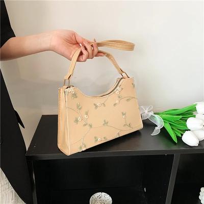 Dames Lente Herfst Nieuwe Trendy Mode Kant Jelly Schoudertas Frisse Kleine Vierkante Crossbody Tas Okseltas