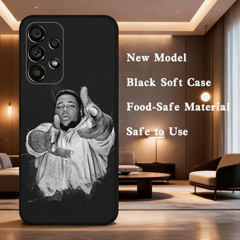 Singer R-Rod W-Wave Cool Phone Case For Samsung Galaxy A73,31,8,9,53,32,72,41,J7,52,71,22,Note Soft Black Silicone Cover