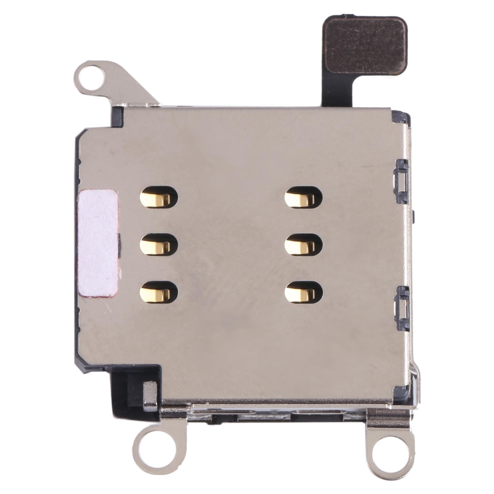 

For iPhone 13 Pro 6.1 inch SIM Card and SD Card Tray Holder Flex Cable Cellphone Replacement Part (without Logo) Type A