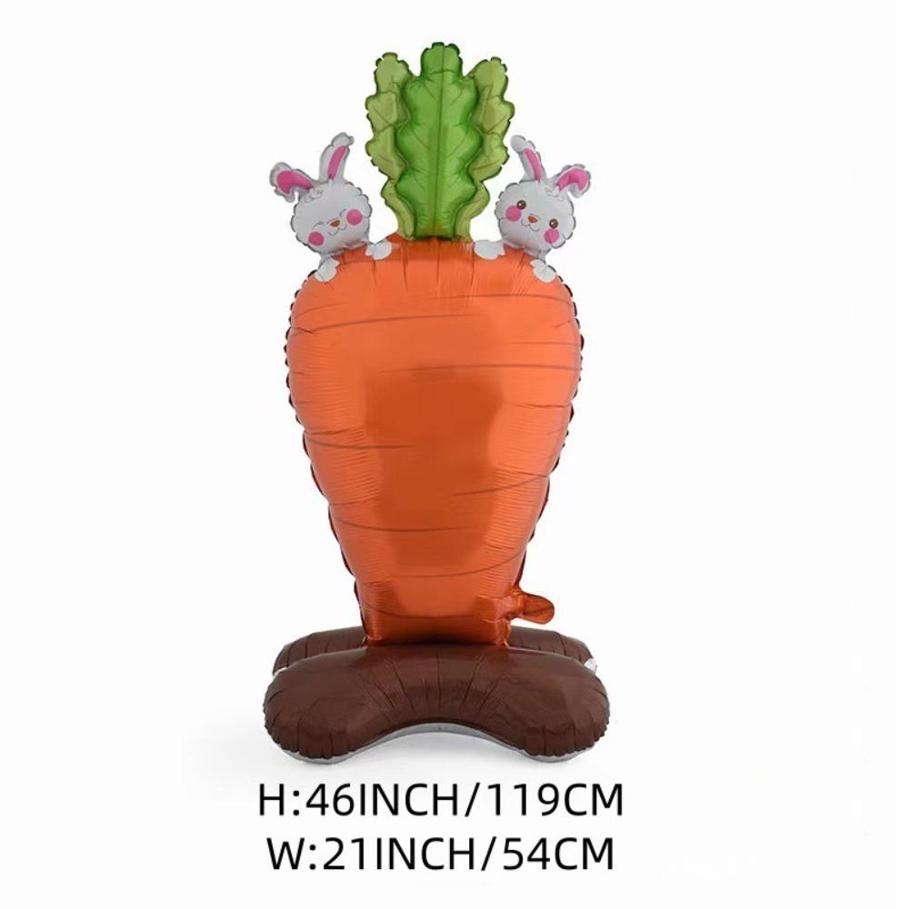 

Aluminum Film Standing Bunny Balloon Large Size Large Bunny Balloon Easter Balloon Party Favor Style 5