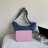 Denim Bag Large Capacity Hobo Bag Women's Lightweight Crossbody Bag Shoulder Bag