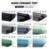 1mX5m TOP Quality IR100% HD Nano Ceramic Sun Solar UV Protection Car Window Tint Film Anti-glare Glass Sticker Skin Care