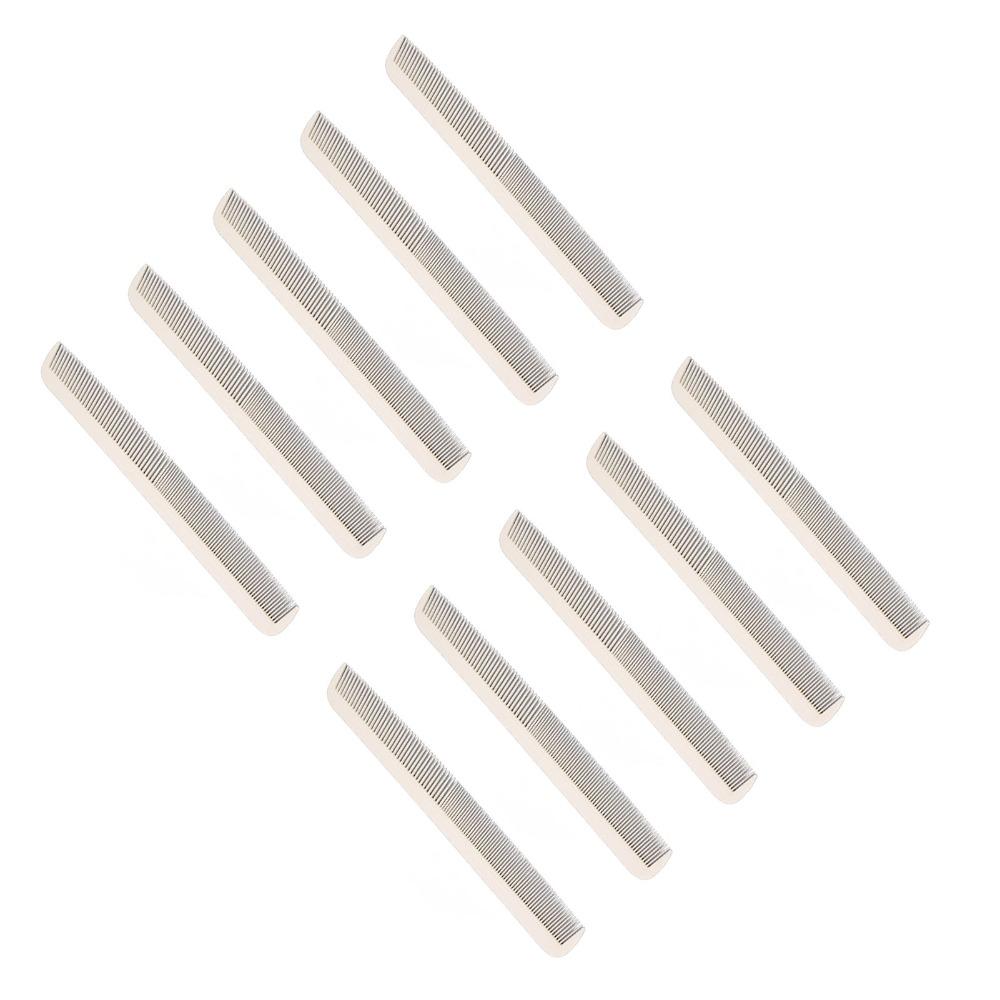 10pcs High Toughness Hair Dressing Comb Heat Resistance Teasing Comb  For Salon
