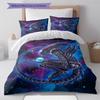 Cartoon Pattern Bedding Quilt Set Quilt Cover Pillowcase Home Decoration Birthday Gift (1 * Duvet Cover + 2 * Pillowcase, Without Core)