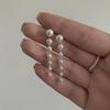 Damen Französische Retro Leichter Luxus Perlen Quasten Ohrringe - Elegant, Hochwertig, Vielseitiger Modeschmuck