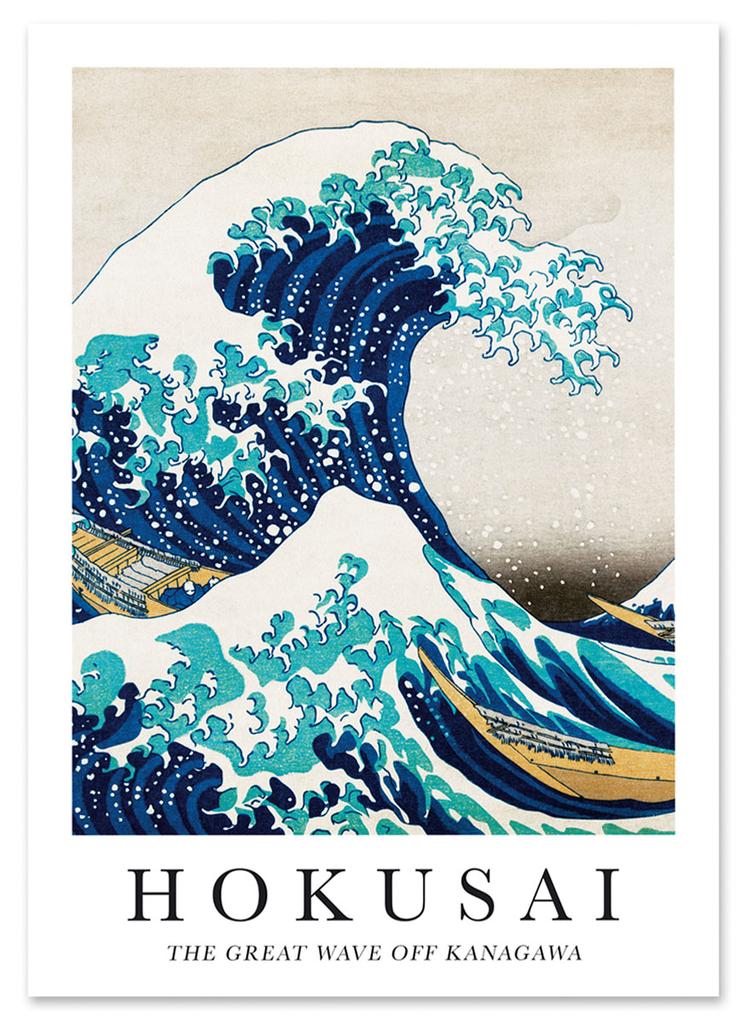 Poster Hokusai Great Wave