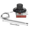Adjustable 0-120°C Heating/Cooling Mechanical Thermostat Capillary Car Thermostat Universal Cooling Radiator Fan Control Switch