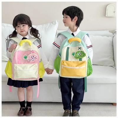 Large Trend Kindergarten Backpack Nylon Lightweight School Bag Boys Universal Bag Cute Wind Children's Bag