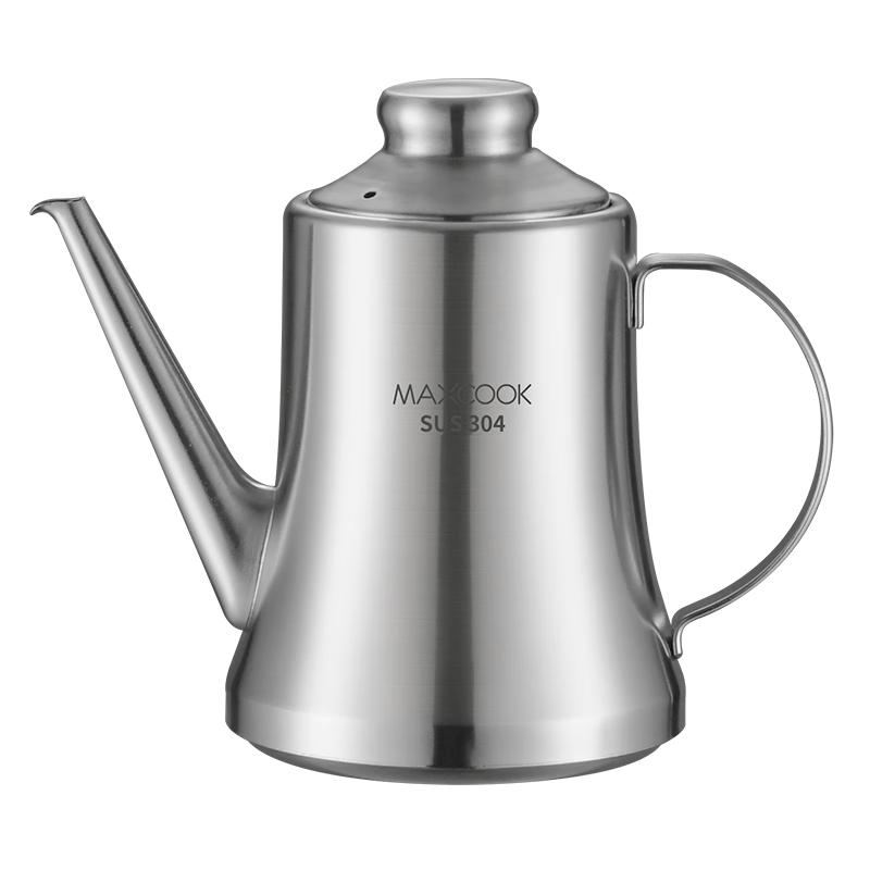 Maxcook Stainless Steel Oil Dispenser with Strainer