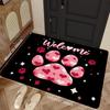 1 ks VÍTEJTE postava Rohožky ke dveřím Kuchyňské koberce Protiskluzový Pop design Koberce do obývacího pokoje Koupelnová předložka Koberec pro Domov Koupelna Dekorace