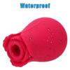 Oral Nipple Sucker Vaginal Sucking Vibrators 10 Speeds Rose Shape Clitoris Stimulation Adult Sex Toys Products