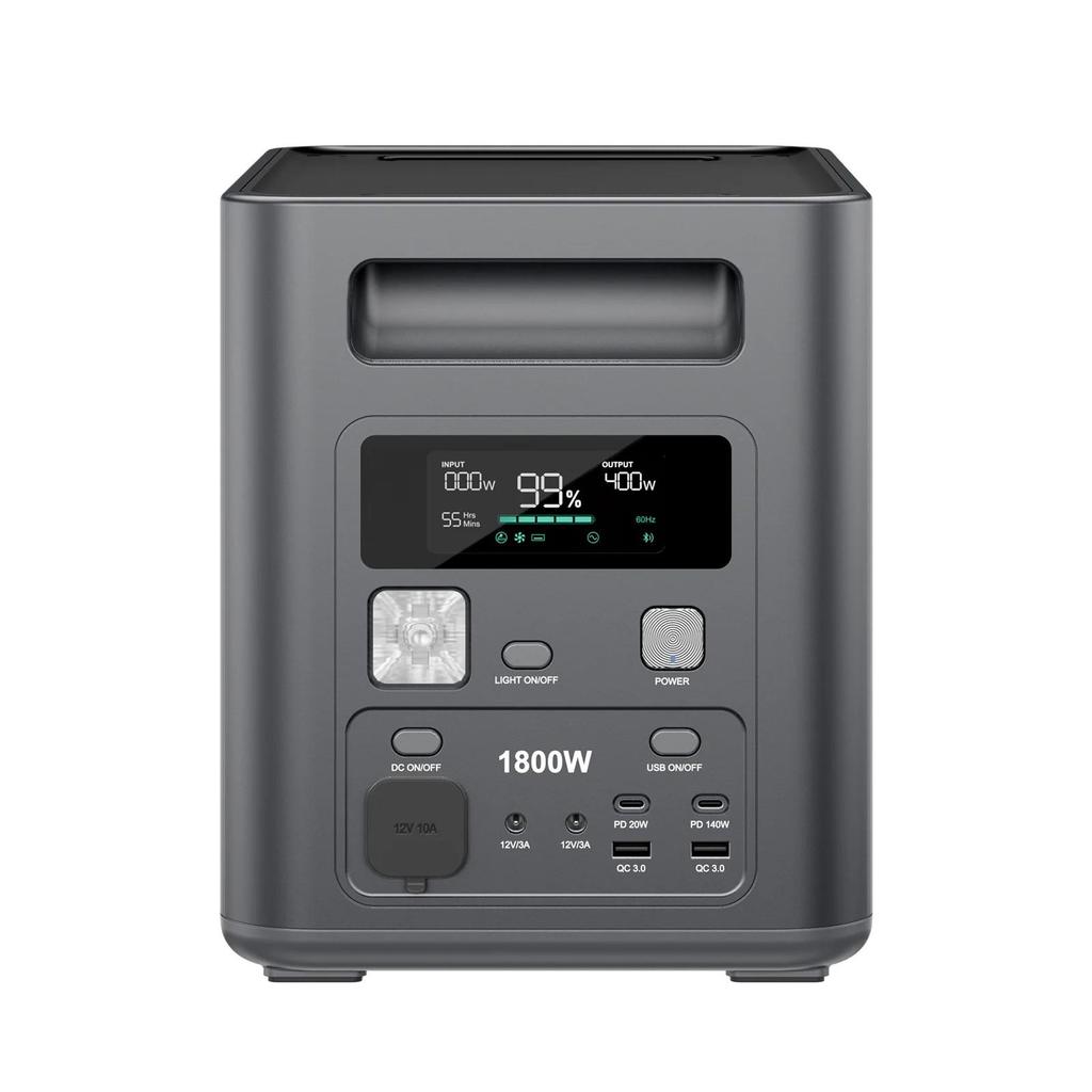 2026 New AFERIY 1800W 1024Wh Portable Power Station LiFePO4 UPS Pure Sine Wave Solar Generator for Camping RV Emergency