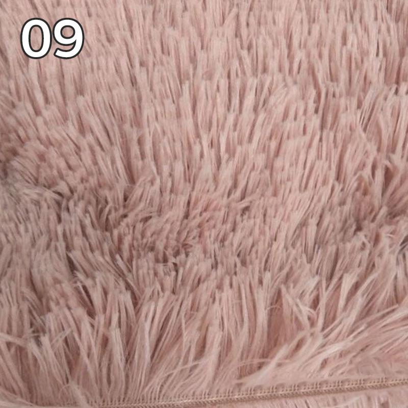 100cm*165m Tecido de pele de lã de imitação Tecido de pele sintética para costura DIY Roupas Chapéu Bolsa Material Foto Fundo Decoração Pano