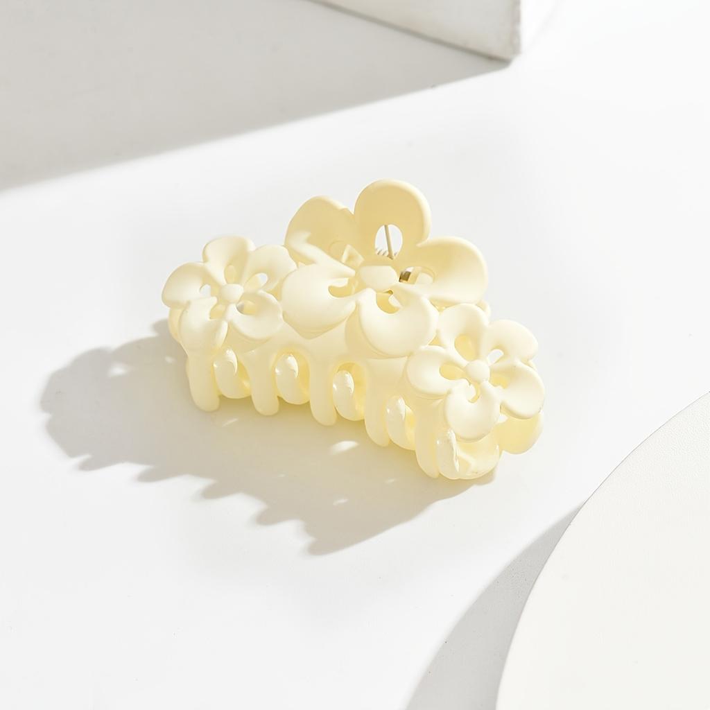 4pcs Retro Floral Hair Clips - Non-Slip, Suitable for Thick and Thin Hair, Hand Wash Only, Floral Hair Accessories | Vintage Hairstyle