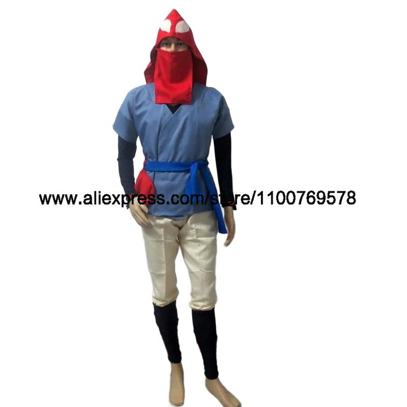 Customize Prince Ashitaka Cosplay Costume Christmas Party Halloween Uniform Outfit Costume Man