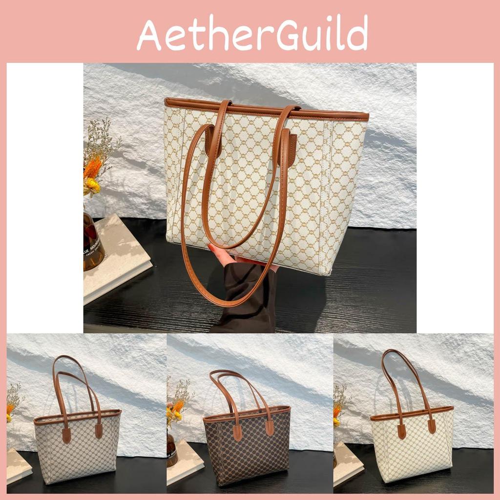 Spacious Chic And Womens Casual Floral Tote Bag Perfect For Commuting In Colors Trendy