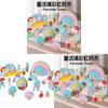 Wooden Creative Rainbow Building Blocks For Early Learning And Kids Educational Toys