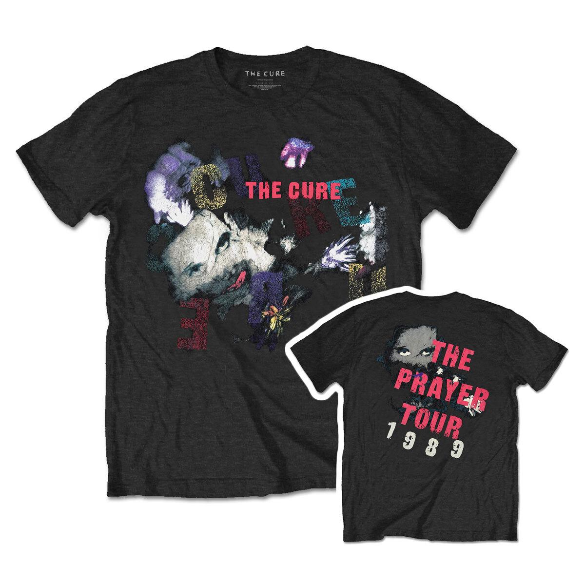 The Cure Футболка Prayer Tour 1989 Официальная группа Черная Новая M