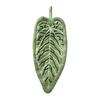 Leaf Shape Hand Towel Double-Sided Hanging Towel Lint-free Absorbent Leaf Towel with Hanging Loop