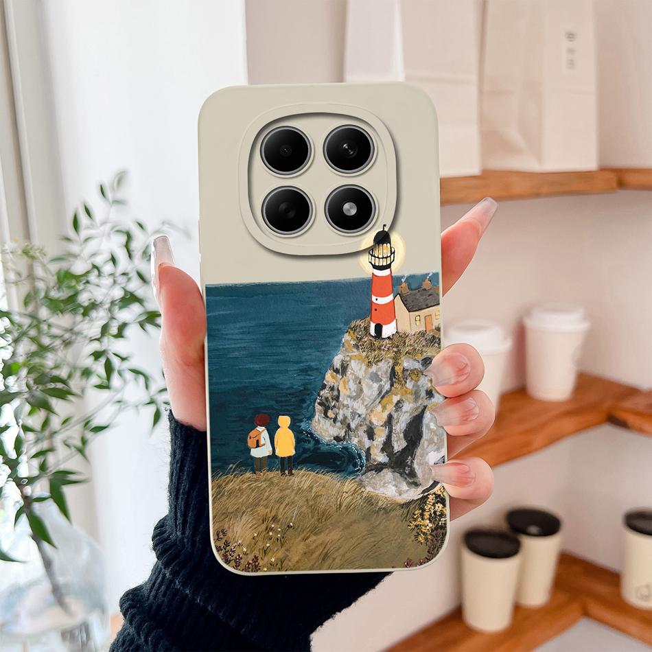 For Xiaomi Redmi Note 15 Pro Plus Phone Case Cool Astronaut Funda For Redmi Note15 Pro 4G 5G Soft Liquid Silicone Back Cover