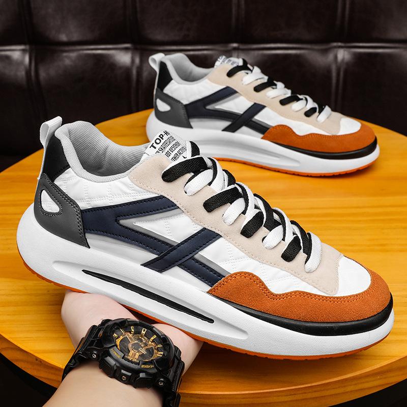 Spring new breathable shoes casual sports style single shoes net shoes dad shoes
