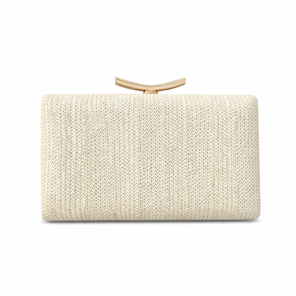 Nová raffiová tkaná taška přes rameno pro ženy Letní slaměná crossbody kabelka Módní večerní psaníčko