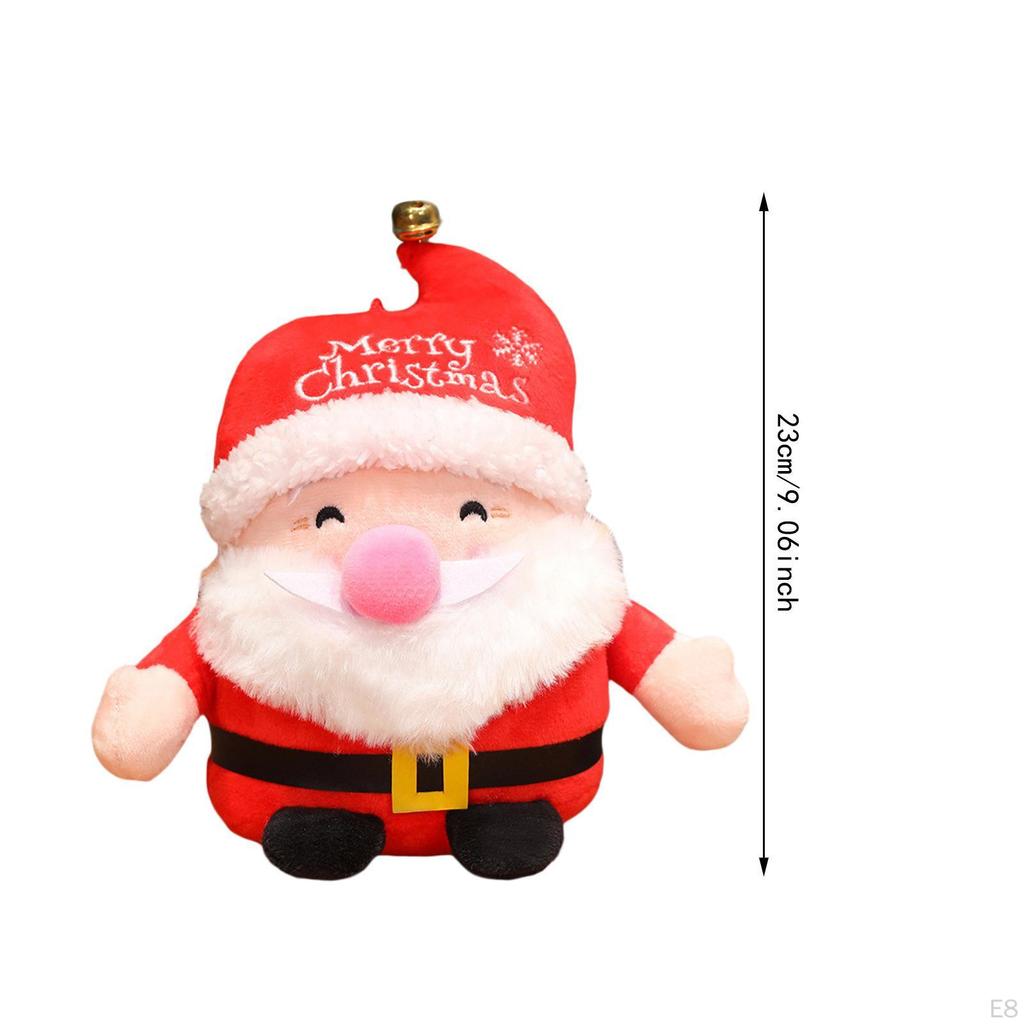 Christmas Plush Toy Stuffed Doll Decor Cartoon Decoration for Kids Indoor