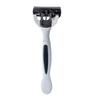 Three-Layer Replaceable Manual Razor Blades - Stainless Steel, Portable Design