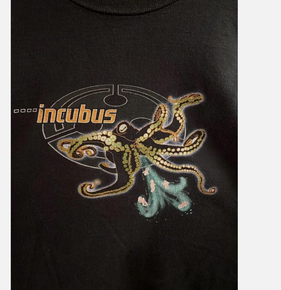 

Инкуб Осьминог Подарок для фаната Черная футболка всех размеров S