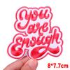 Jackets Diy Cartoon Patch Letter Embroidery Patch Iron On Patches For Clothing Thermoadhesive Patches On Clothes Sew Stickers 