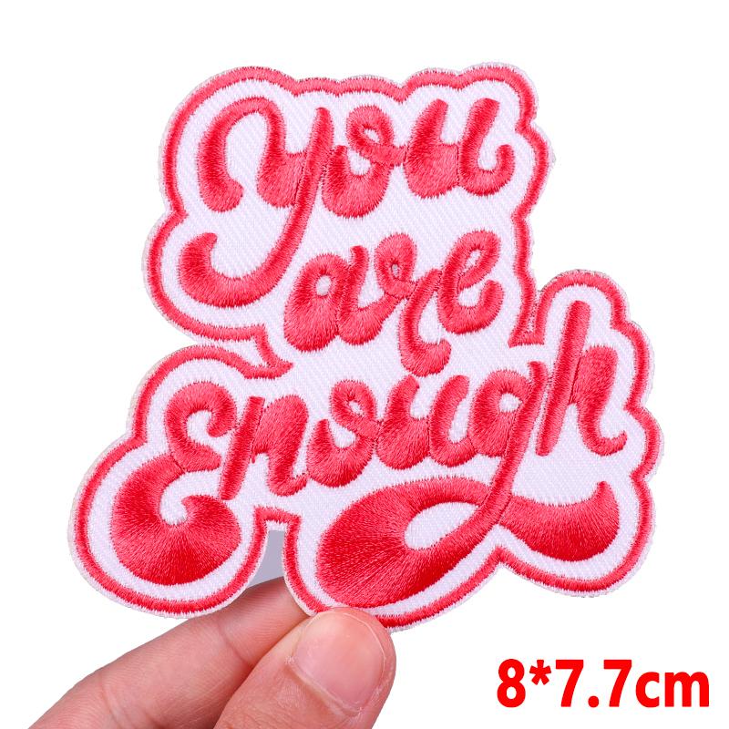 Jackets Diy Cartoon Patch Letter Embroidery Patch Iron On Patches For Clothing Thermoadhesive Patches On Clothes Sew Stickers