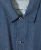 Horlisun Liverty Denim Check Jacket Navy