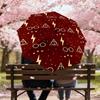 1PC Glasses Lightning_bolt Umbrella-8-Rib Reinforced, Automatic Open, Lightweight & Durable, Cute Fashion Accessory for Outdoor, D2617