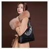 New fashion women's shoulder bag soft leather large capacity portable messenger bag