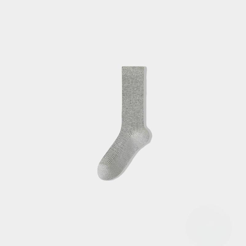 Women's Summer Thin Mesh Breathable Loose Month Son Tube Stack Socks