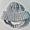 Windproof Warm Dog Beanie Playful Dog Design Pet Headwear Fashionable Winter Dog Cap  Small Dogs