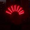 New LED Illumination Led Light Fan PVC Foldable Light Up Fan Lightweight 64cm Led Glow Fan for Line Dancing