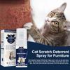 2 Bottles Cat Deterrent Spray – Natural, Non-Toxic Anti-Scratch Spray for Cats & Kittens – Indoor & Outdoor Pet Training Aid – Furniture &