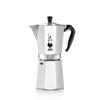 Cafetera italiana - BIALETTI - Moka Express - Todos los fuegos excepto inducción - 18 tazas - 810 ml - Acero inoxidable
