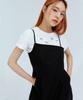 Ridge Basic Front Asymmetrical Dress Black